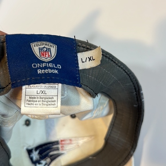 NFL Reebok New England Patriots Onfield Cap Size L/XL - Picture 12 of 12